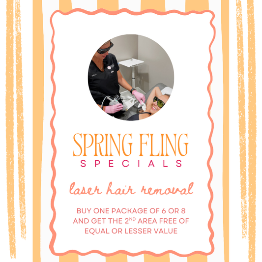 BOGO Laser Hair Removal: Spring Fling Packages