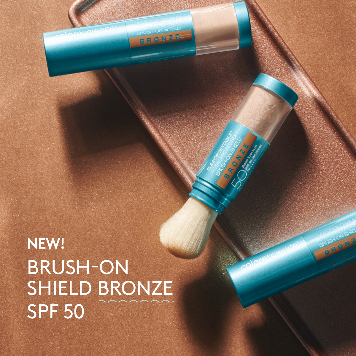 Colorescience Sunforgettable® Total Protection® Brush-On Shield Bronze SPF 50