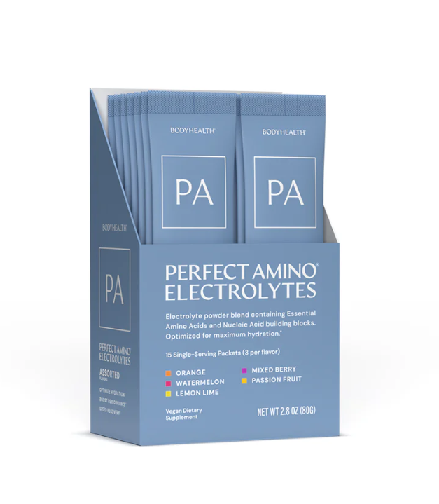 BodyHealth® PERFECT AMINO® Electrolytes Travel Packets
